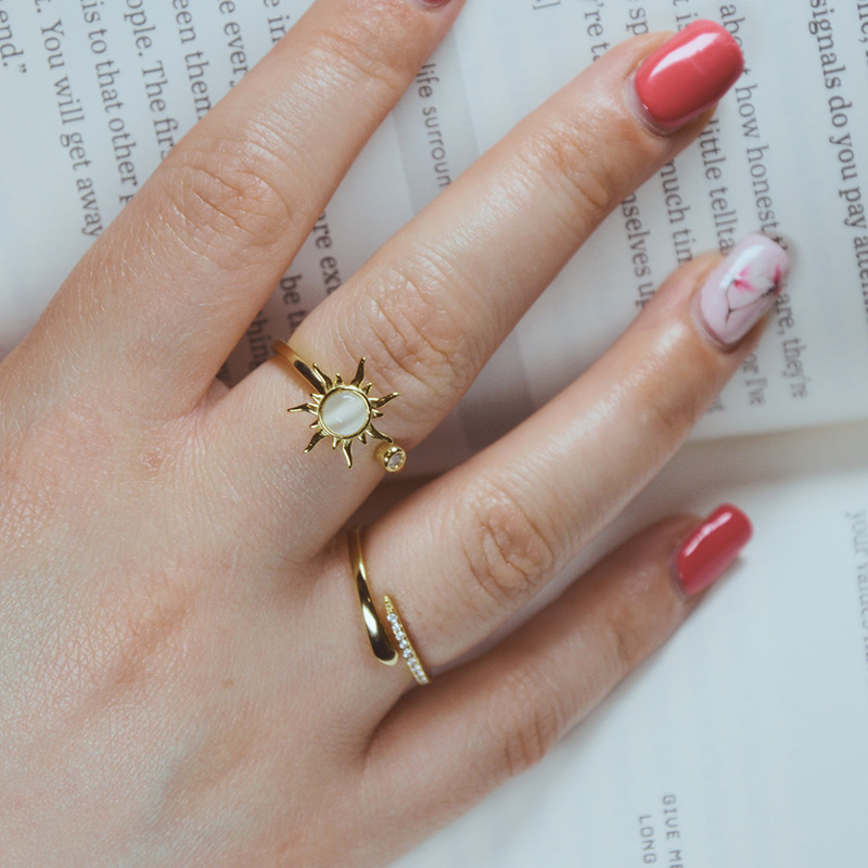 S925 Sterling Silver Micro-Inlaid Snake Ring Fine Jewelry Adjustable Fashion Personality Design Lab Diamond Ring - Image 4