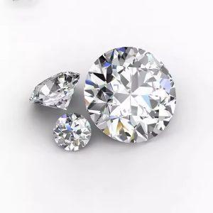 Wholesale Bulk Lab Grown HPHT CVD Diamond with Certificate DEF VVS 0.7mm-4.9mm Loose Diamond Lab Created Diamond