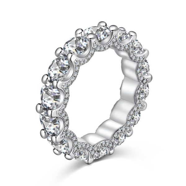 Wholesale IGI GIA Certified HPHT CVD VVS1 Lab Grown Oval Cut Diamond 14K 18K Solid Gold 925 Silver Jewelry Engagement Ring Women - Image 5